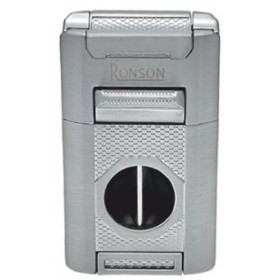 Ronson 12104 Giant Jet Lighter Chrome Satin
