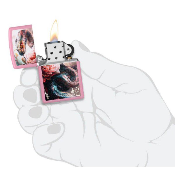 Zippo 46685 Mazzi Lotus Snake Design