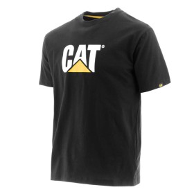 CAT Men's Trademark Logo T-Shirt - Black