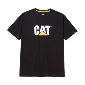 CAT Men's Trademark Logo T-Shirt - Black