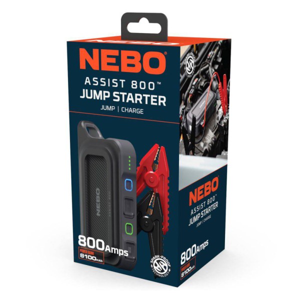 Nebo Assist 800 Jump Starter / Power Bank 2700mAh