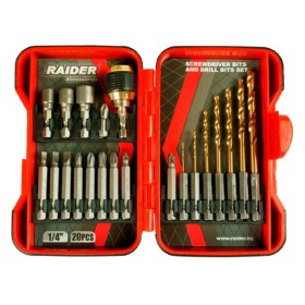 Raider 157797 Screwdriver Bits Set 20pcs