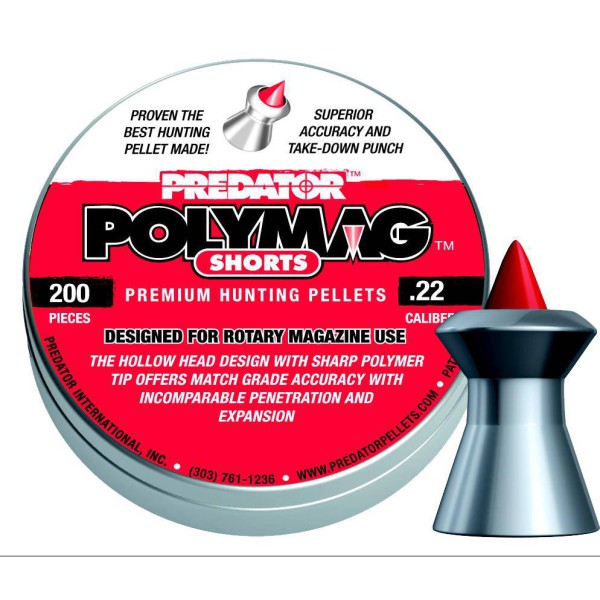 JSB Polymag Predator Shorts 5,5mm - 200pcs