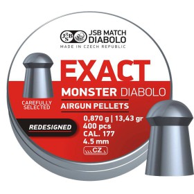 JSB Exact Monster 4,52mm (0,870g) 400pcs Redesigned