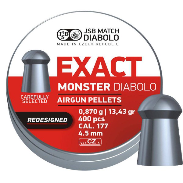 JSB Exact Monster 4,52mm (0,870g) 400pcs Redesigned