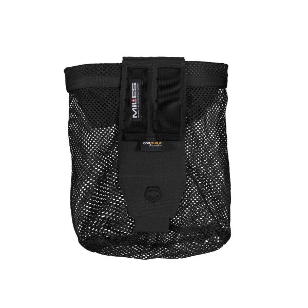 Pentagon Amina Foldable Mesh Dump Pouch - Black