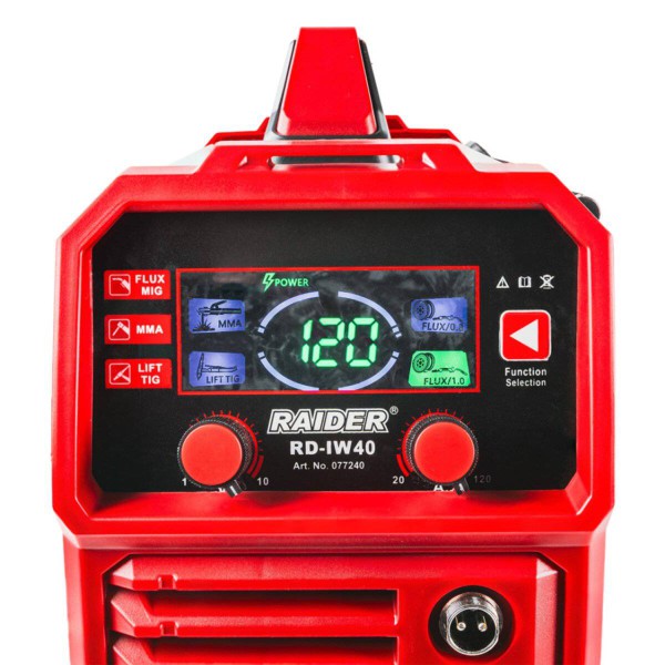 Raider RD-IW40 Inverter Welding Machine 120A MIG/MAG/MMA