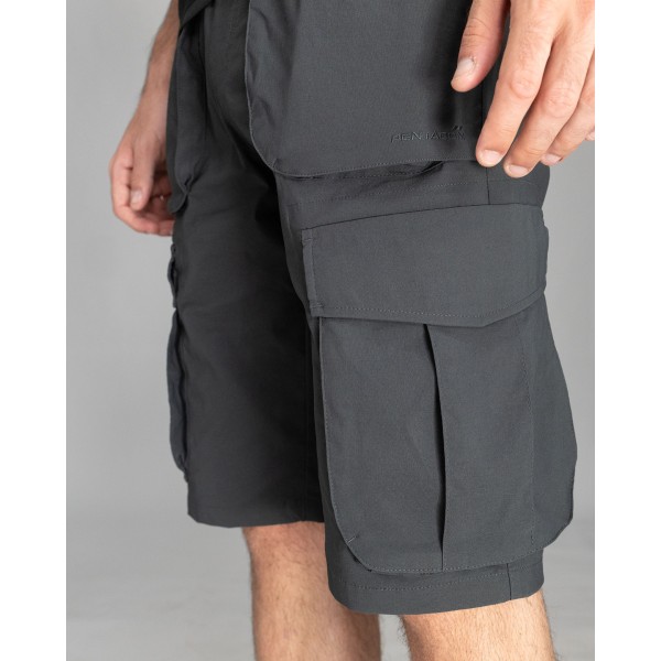 Pentagon Arden Functional Shorts - Welded Grey