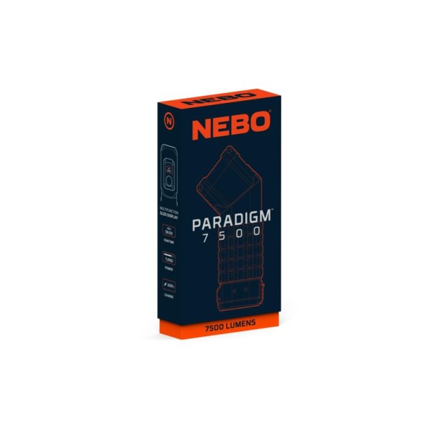 Nebo Paradigm 7500 Flashlight - 7500 Lumens