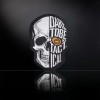 Pentagon Half Skull Morale Patch