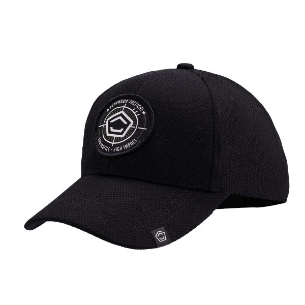 Pentagon Target Mesh BB Cap - Black