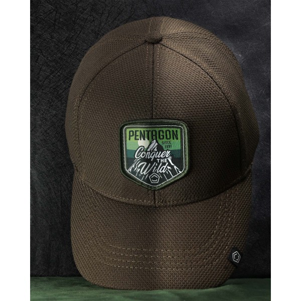 Pentagon Conquer Mesh BB Cap - Ranger Green