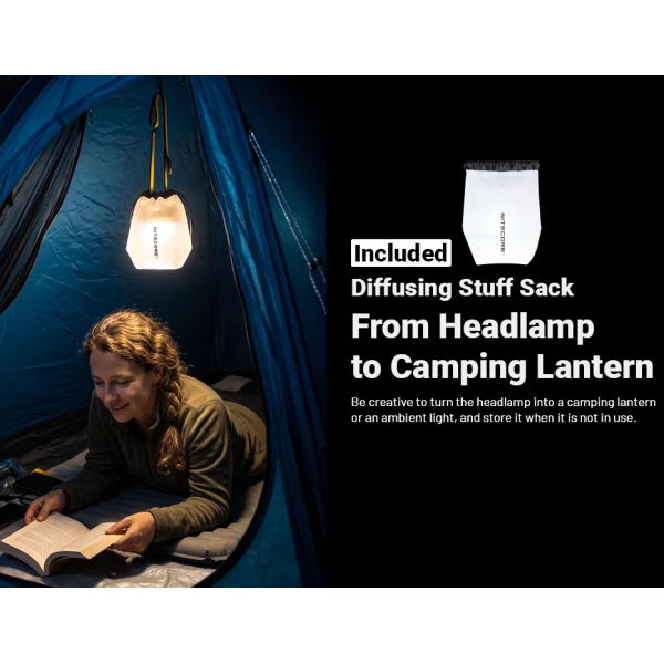 Nitecore Headlamp HA19 MCT - 600 Lumens