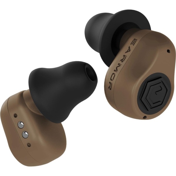 Earmor M23T AI Bluetooth Earplugs Protection- Coyote Brown