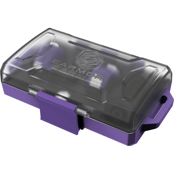 Earmor M23T AI Bluetooth Earplugs Protection- Specter Purple