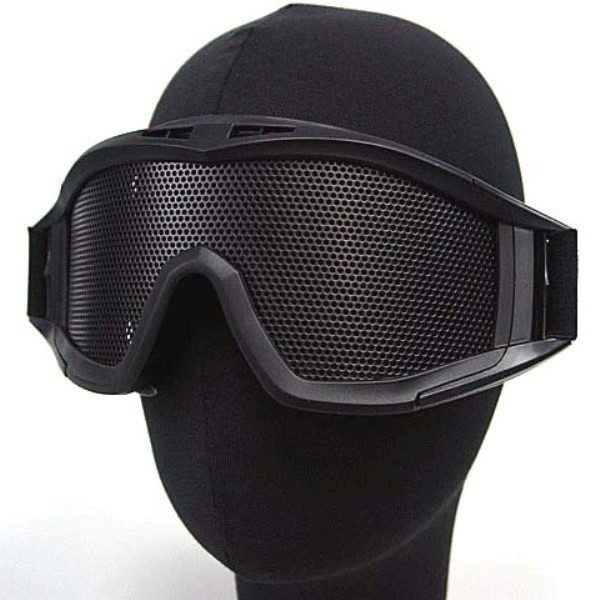 Mesh Eyes Mask - Black