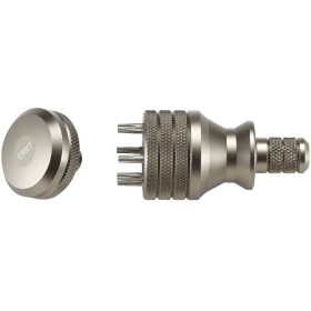 Columbia River 6 Bit Driver Tool Silver