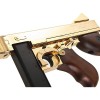 King Arms Thompson M1A1 Military Real Wood - Full Metal - Gold