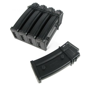 King Arms G36 470 Rds Magazine Box Set (5pcs)