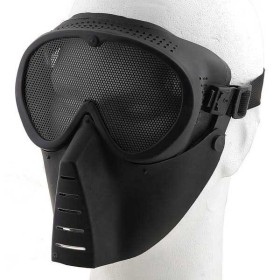 Grid Airsoft Mask - Black