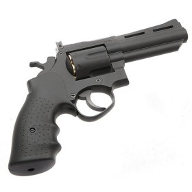 HFC 4 inch Gas Revolver Black - Metal