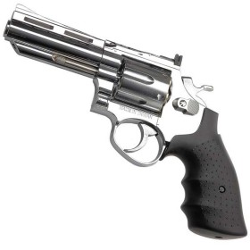 HFC 4 inch Gas Revolver Chrome - Metal