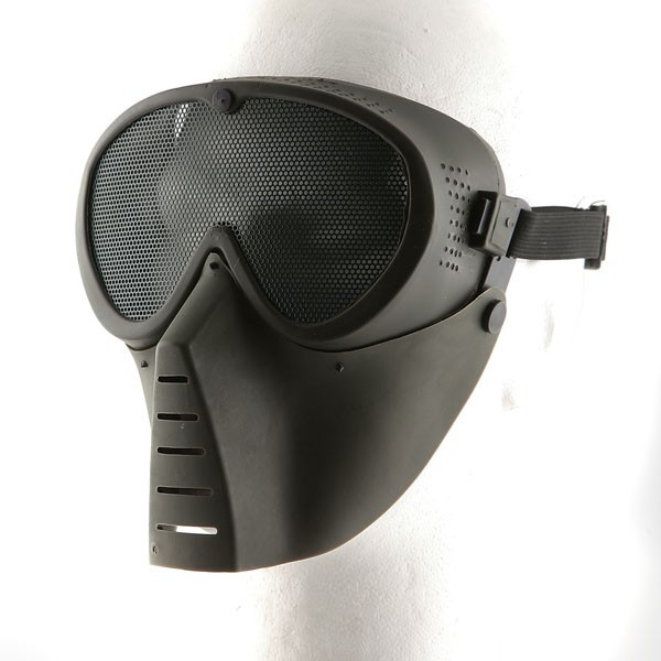 Grid Airsoft Mask - Olive Drab