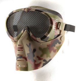 Grid Airsoft Mask - Camo