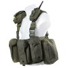 Swiss Arms Modular Front Split Combat Vest - OD