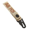 King Arms Blood Type Strap Holder - AB - TAN